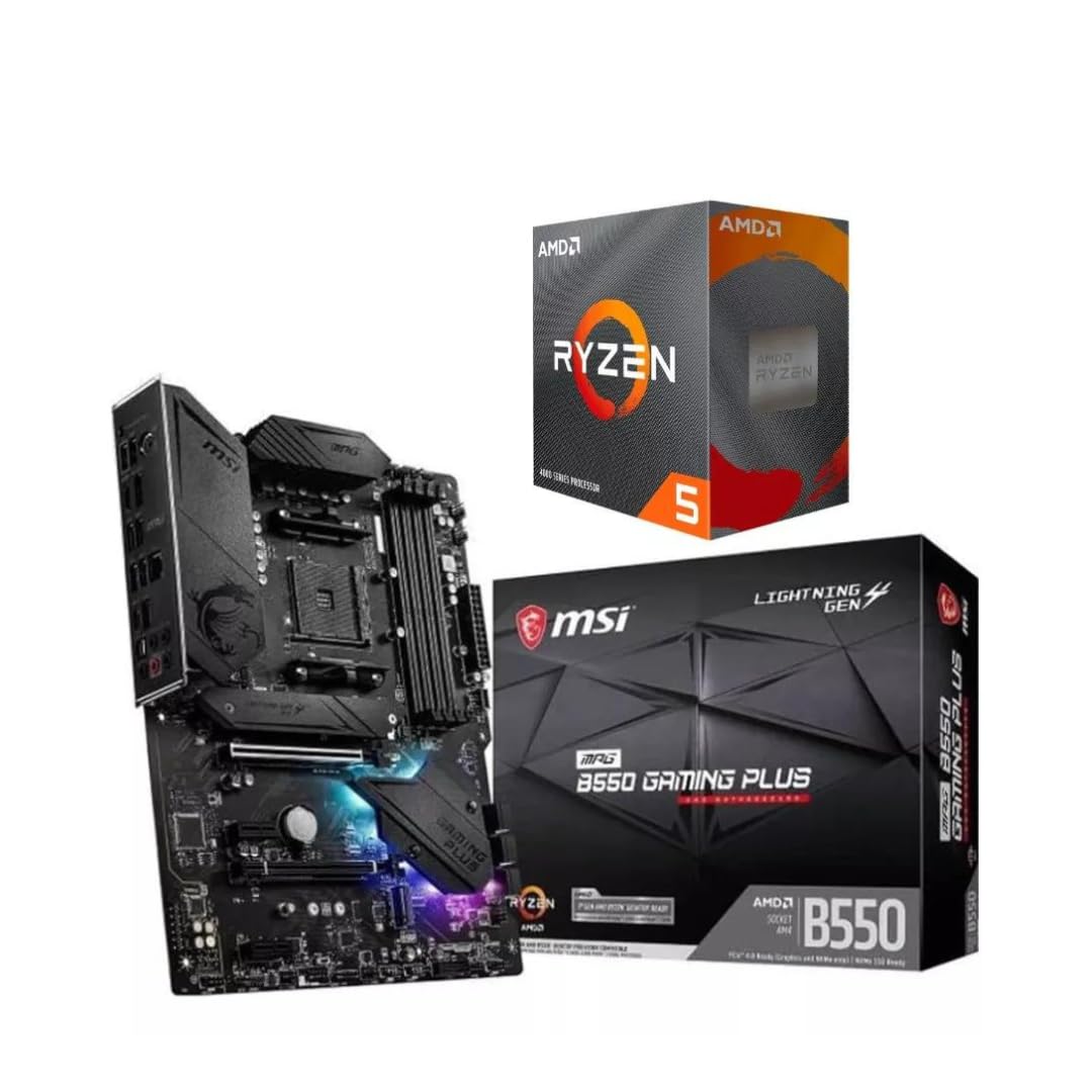 Kit UPGRADE AMD RYZEN 5 5600X + MSI MPG B550 GAMING PLUS